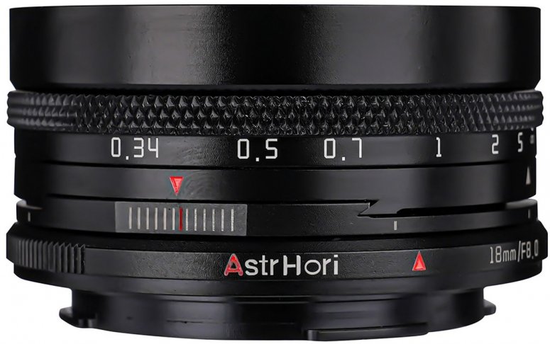 Technische Daten  AstrHori 18mm f8 Shift für L-Mount