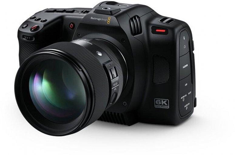 Blackmagic Cinema Camera 6K + Panasonic Lumix S 35mm f1,8