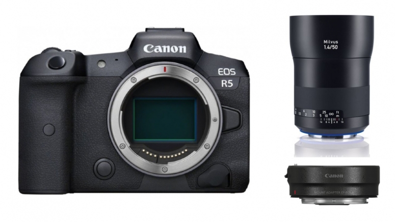 Canon EOS Ra + EF-Adapter + ZEISS Milvus 50mm f1,4