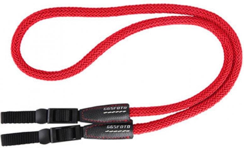 Photo Speed Belt 100cm Nylon + Leather STRAP MOUNT Red