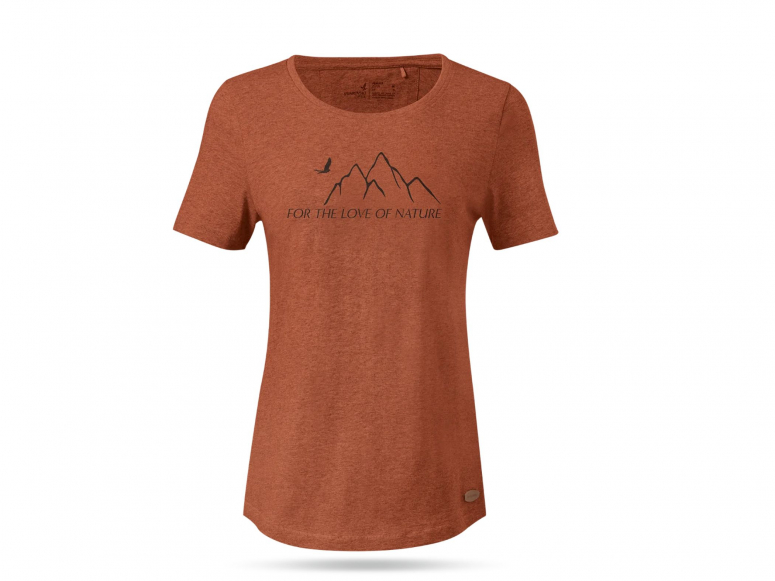 Swarovski TSM T-Shirt Mountain Damen Orange Gr. XL