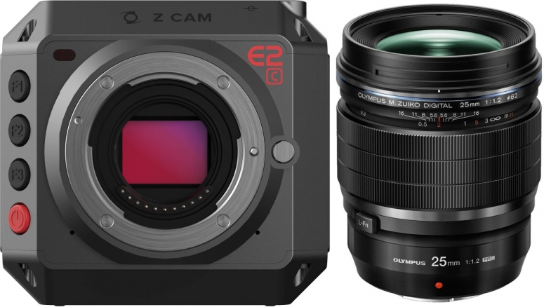 Z-Cam E2C + Olympus M.Zuiko DIGITAL ED 25mm f1.2 PRO