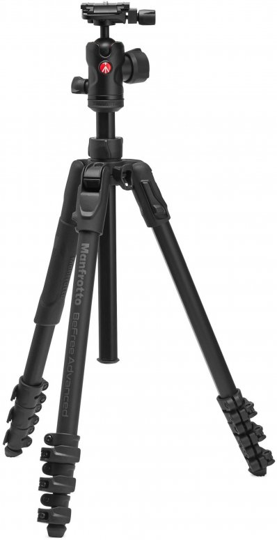 Manfrotto Befree Advanced Arca Lever aluminum tripod