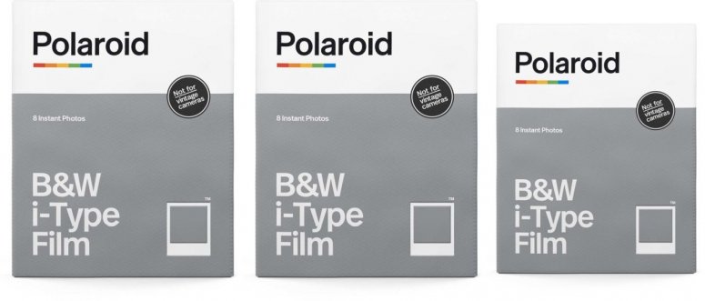 Technische Daten  Polaroid i-Type B&W Film 8x 3er Pack