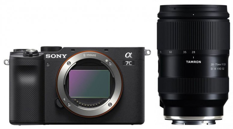 Sony Alpha ILCE-7C schwarz +Tamron 28-75mm f2,8