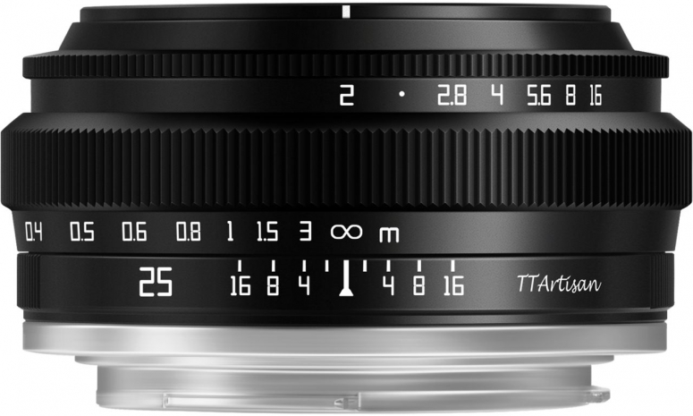 TTArtisan 25mm f2 Canon EF-M