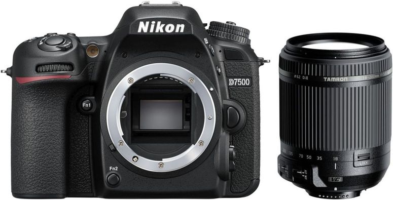 Zubehör  Nikon D7500 + Tamron 18-200mm f3,5-6,3 DI II VC