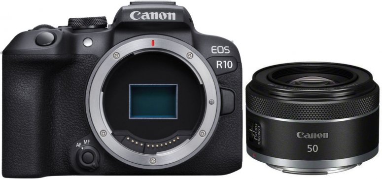 Caractéristiques techniques  Canon EOS R10 + RF 50mm f1,8 STM