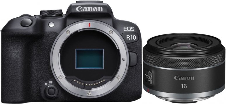 Zubehör  Canon EOS R10 + RF 16mm f2,8 STM