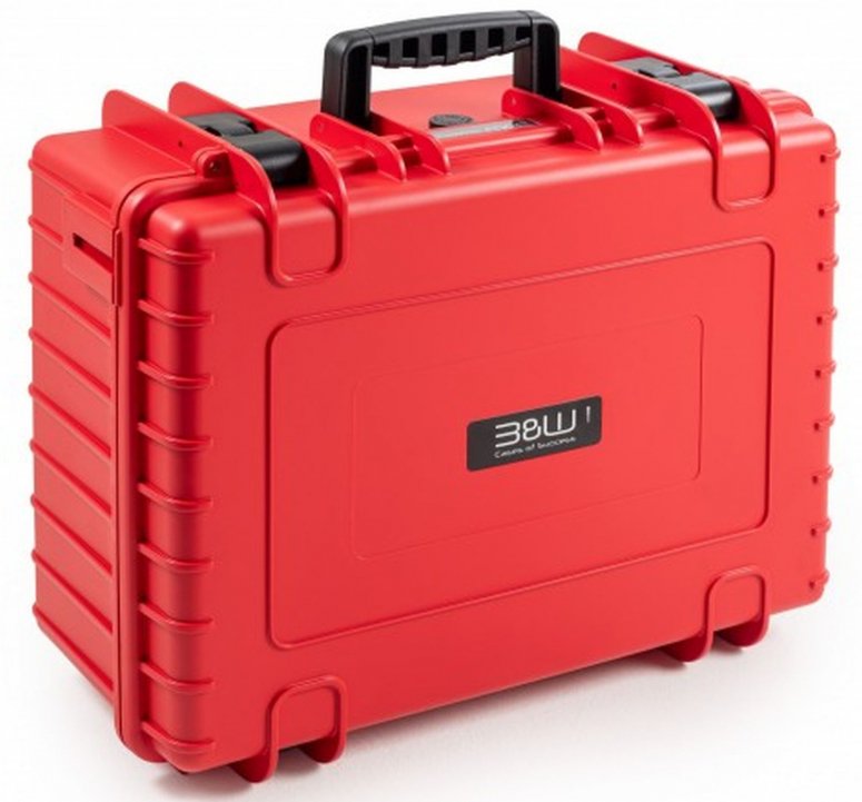 Technische Daten  B&W Case Type 6000 Rot mit Schaumstoffeinsatz