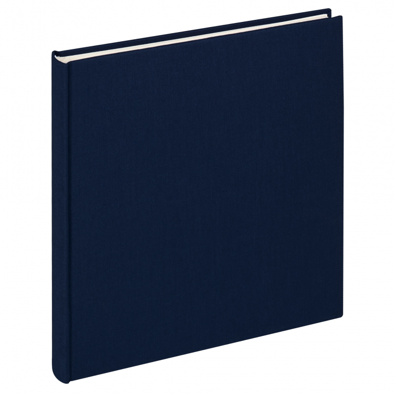 Walther Classicalbum Cloth, bleu foncé, 26x25 cm