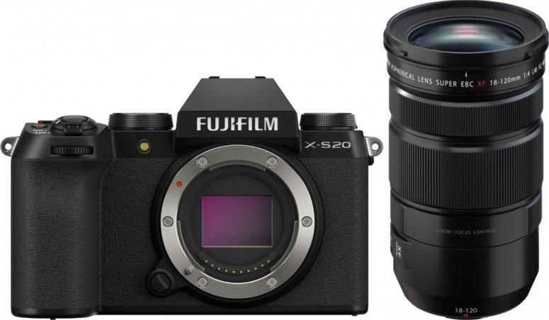 Zubehör  Fujifilm X-S20 + XF 18-120mm f4 LM PZ WR
