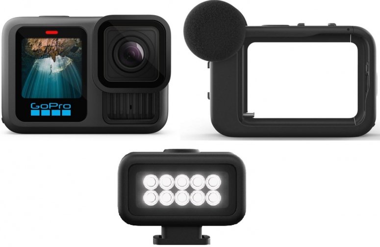 Accessories  GoPro HERO13 Black + Media Mod + Light Mod