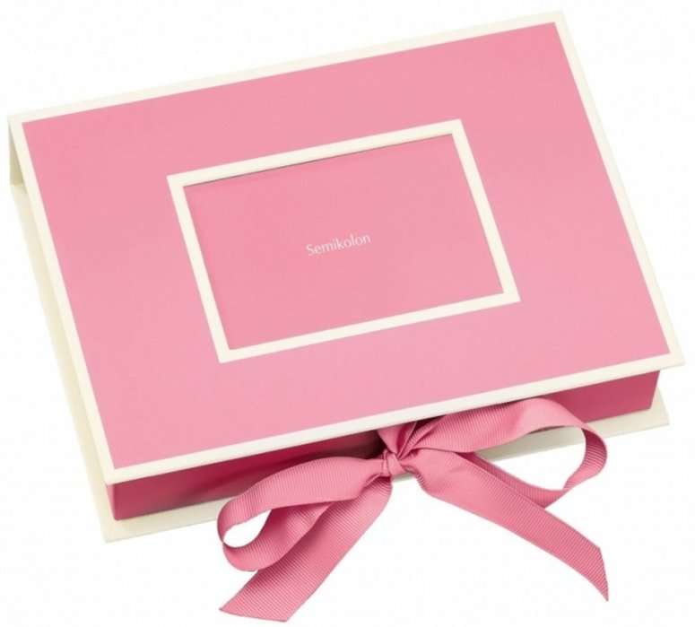 Semikolon 364063 Petite boîte à photos flamant rose
