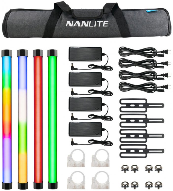 NANLITE PavoTube II 15X 4er Kit