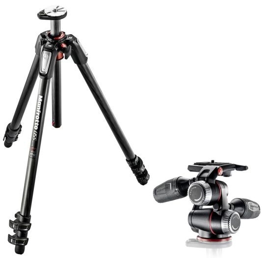 Manfrotto MT055CXPRO3 + MHXPRO-3W