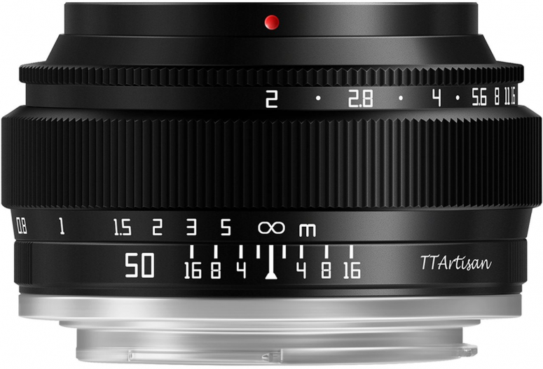 TTArtisan 50mm f2 Canon EF-M