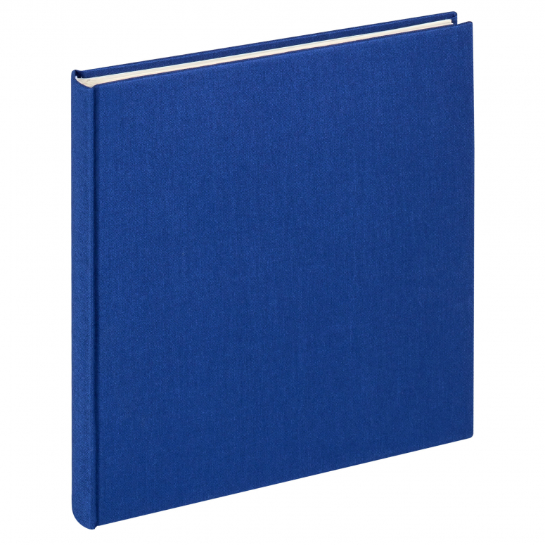 Walther Classicalbum Cloth, bleu, 26x25 cm