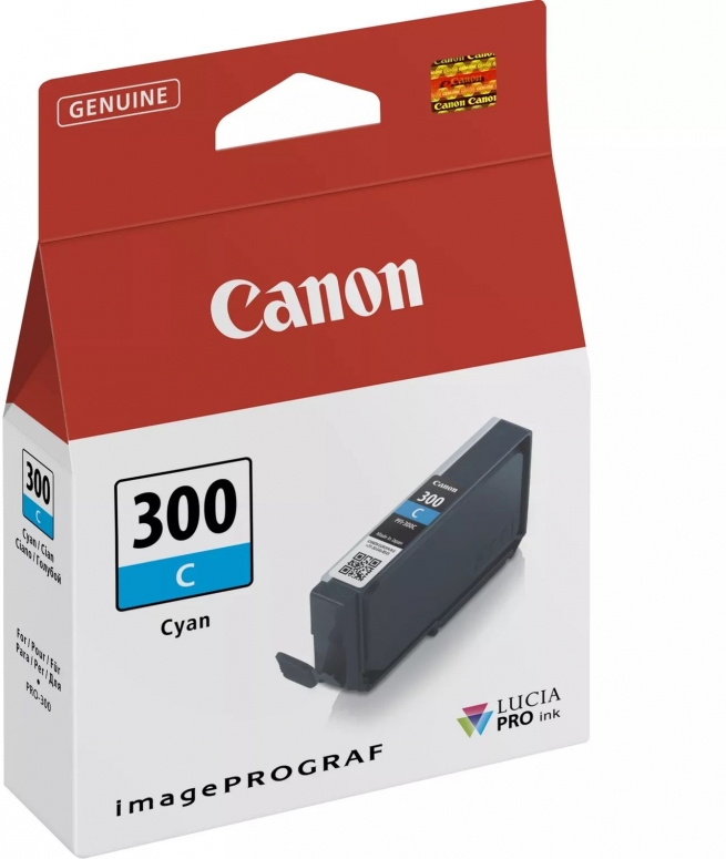 Technical Specs  Canon PFI-300C cyan ink