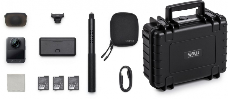 DJI Osmo 360 Adventure Combo + B&W Case Typ 1000 Schwarz
