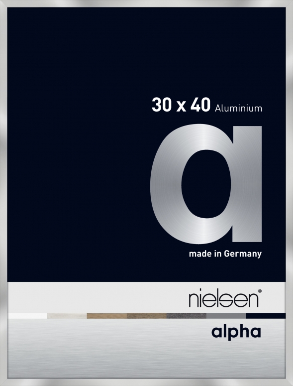 Nielsen Alpha silber 30x40cm 1630003
