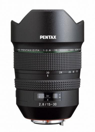 Caractéristiques techniques  Pentax ED 15-30 mm f2,8 DFA HD WR pièce unique