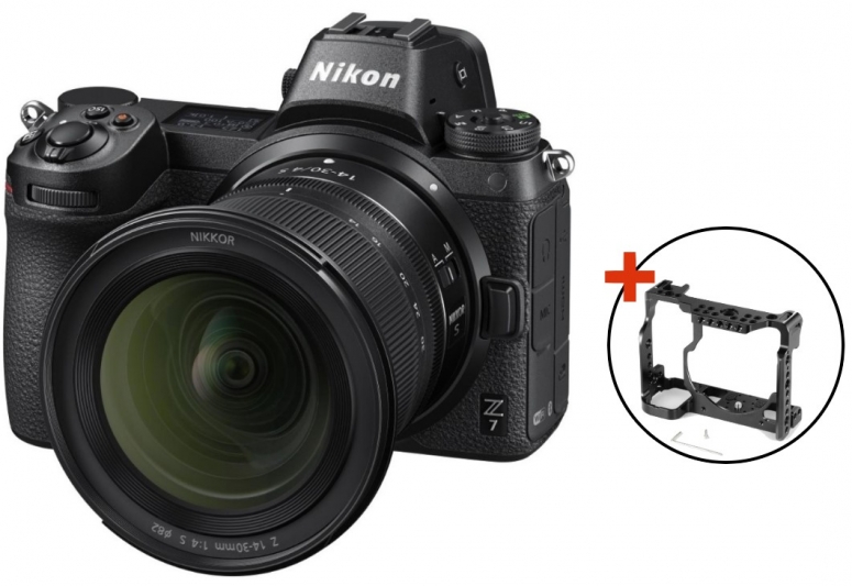 Nikon Z7 Gehäuse + Z 14-30mm + SmallRig Cage