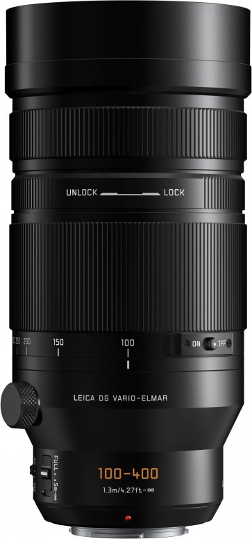 Technische Daten  Panasonic Leica DG 100-400mm f4,0-6,3 OIS II