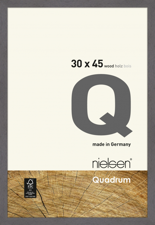 Technical Specs  Nielsen 60531014 Quadrum 30x45cm gray