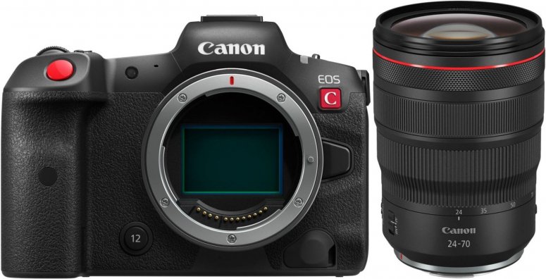 Caractéristiques techniques  Canon EOS R5C + RF 24-70mm f2,8 L IS USM