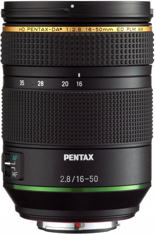 Technische Daten  Pentax HD DA 16-50mm f2,8 ED PLM AW