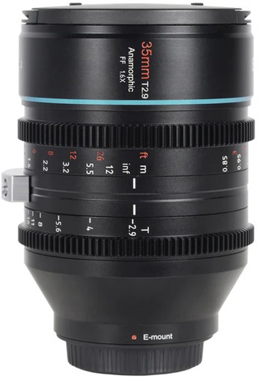 Caractéristiques techniques  SIRUI Venus Z35 35mm T2.9 1,6x anamorphique pour Nikon Z
