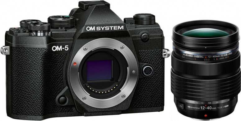 Technische Daten  OM System OM-5 schwarz + 12-40mm f2,8 II PRO