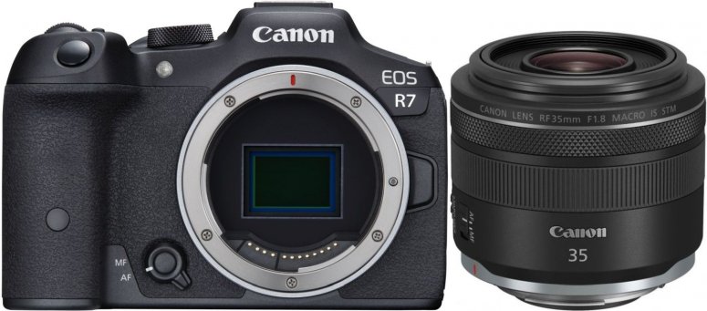 Technische Daten  Canon EOS R7 + RF 35mm f1,8 IS STM Macro