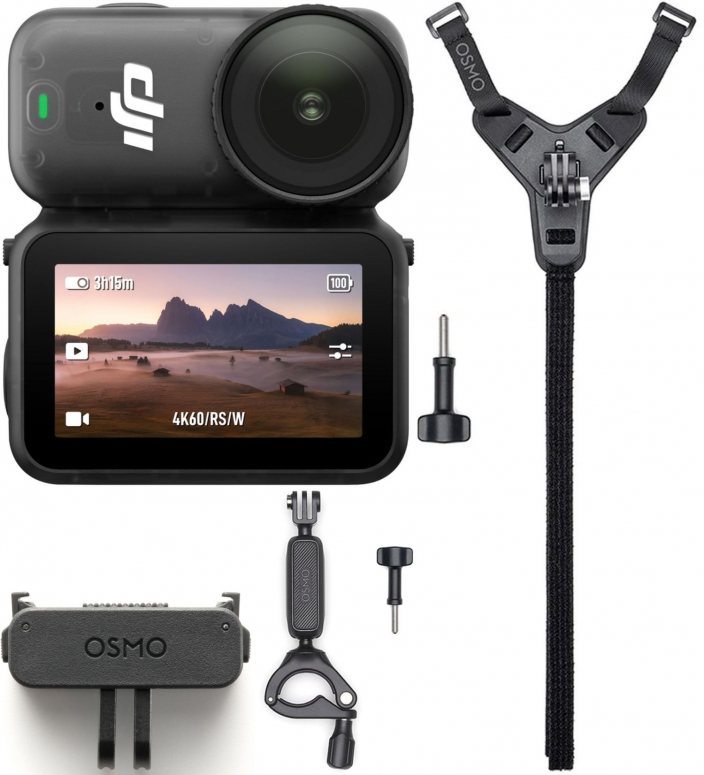 DJI Osmo Nano Mountain Biking Bundle (128GB)