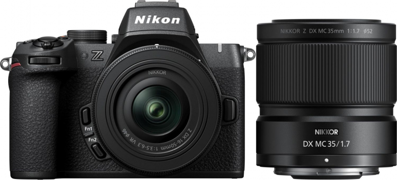 Nikon Z50II + Nikkor DX 16-50mm f3,5-6,3 VR + DX 35mm f1,7 Makro