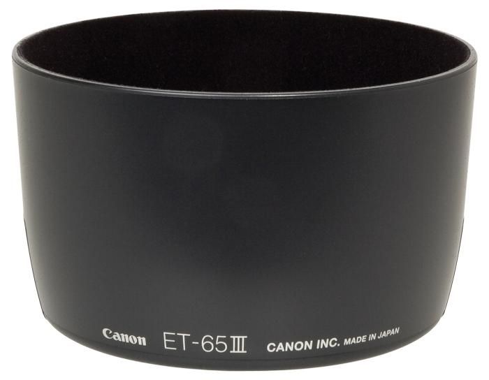 Technical Specs  Canon Lens hood ET 65 III