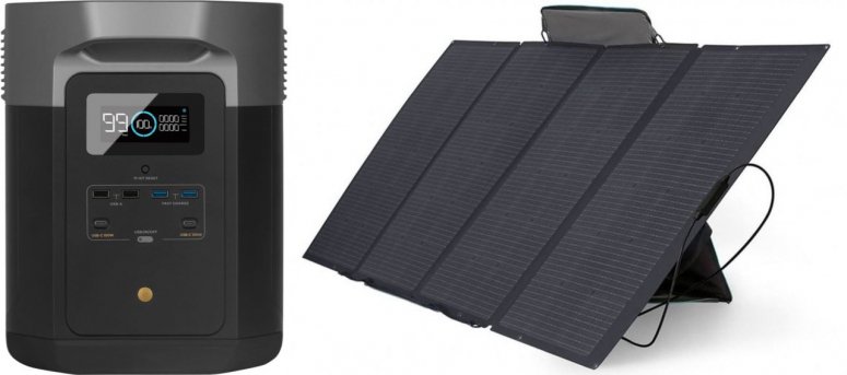 Zubehör  EcoFlow DELTA Max 1600 + 400W Solarpanel