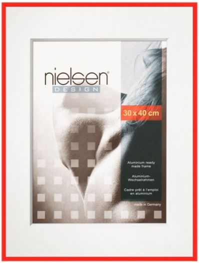 Nielsen Pixel Alurahmen 13x18 rot