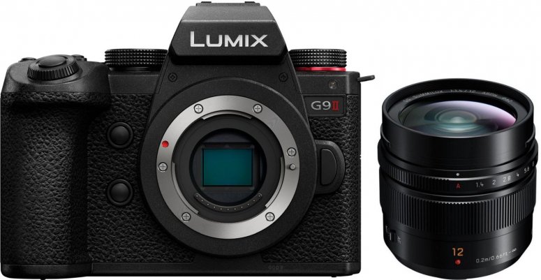 Caractéristiques techniques  Panasonic Lumix G9 II boîtier + Leica DG Summilux 12mm f1,4