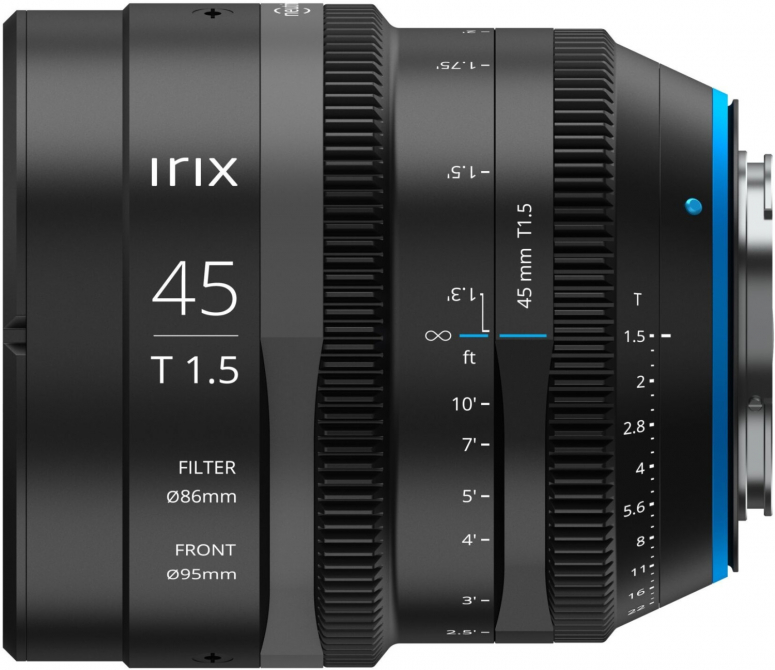 Technische Daten  Irix Cine 45mm T1.5 MFT