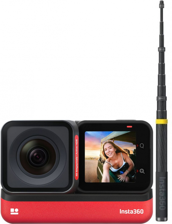Insta360 One RS - Twin Edition 360° & 4K + Selfie Stick PACK