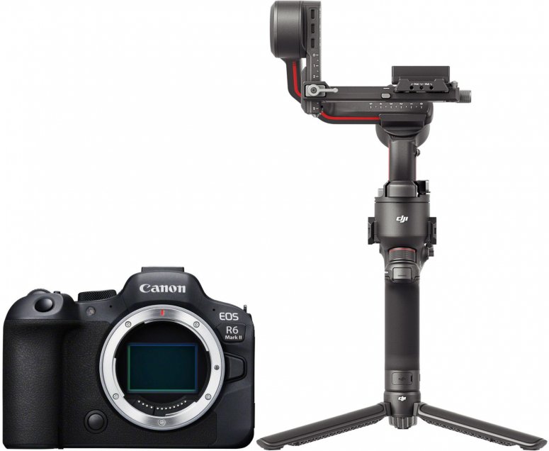 Caractéristiques techniques  Canon EOS R6 II + DJI RS3