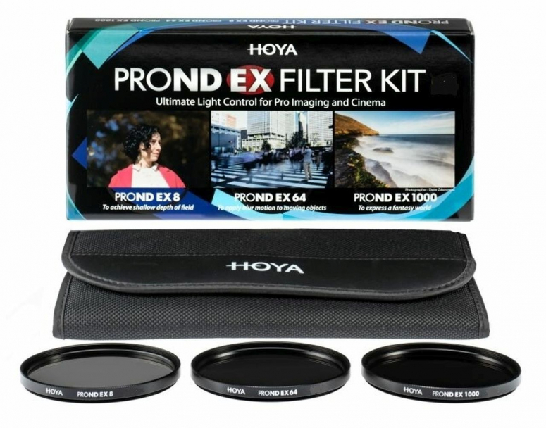 Hoya PROND EX ND Filter Set 8/64/1000 77mm