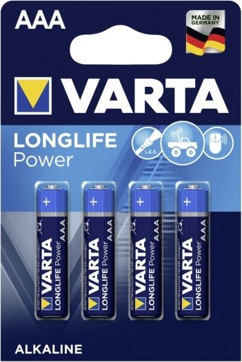 Varta High Energy Micro AAA Pack de 4 piles