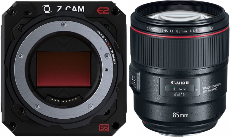 Zubehör  Z-Cam E2-S6 + Canon EF 85mm f1,4L IS USM