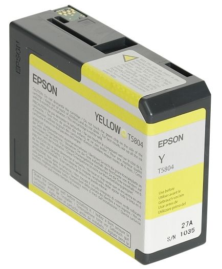 Epson Tinte Yellow T5804