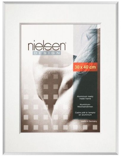 Zubehör  Nielsen Pixel Alurahmen 24x30 silber glänzend