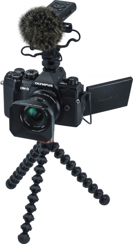 Olympus OM-D E-M5 Mark III Vlogger Kit Schwarz 