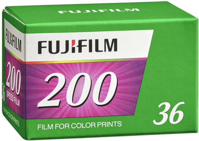 Technische Daten  Fujifilm 200 36 Aufnahmen 135-Kleinbildfilm